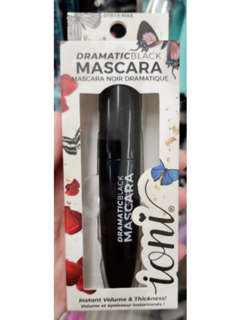 Ioni Dramatic Black Mascara